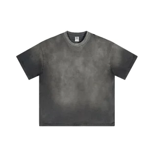 Unisex Boxy Tie-dyed T-shirt - Thumbnail Image