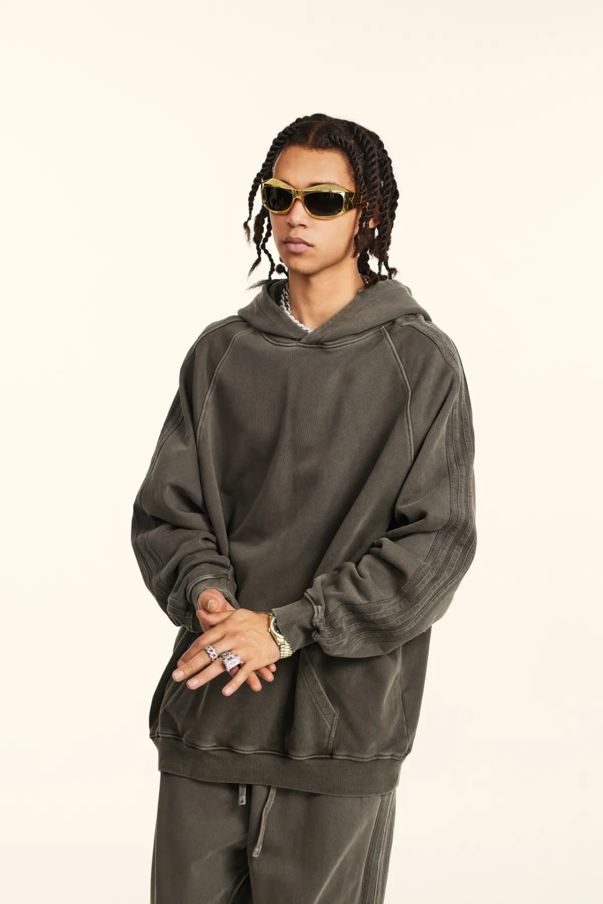 Unisex Cotton Graphic Hoodie - Thumbnail Image