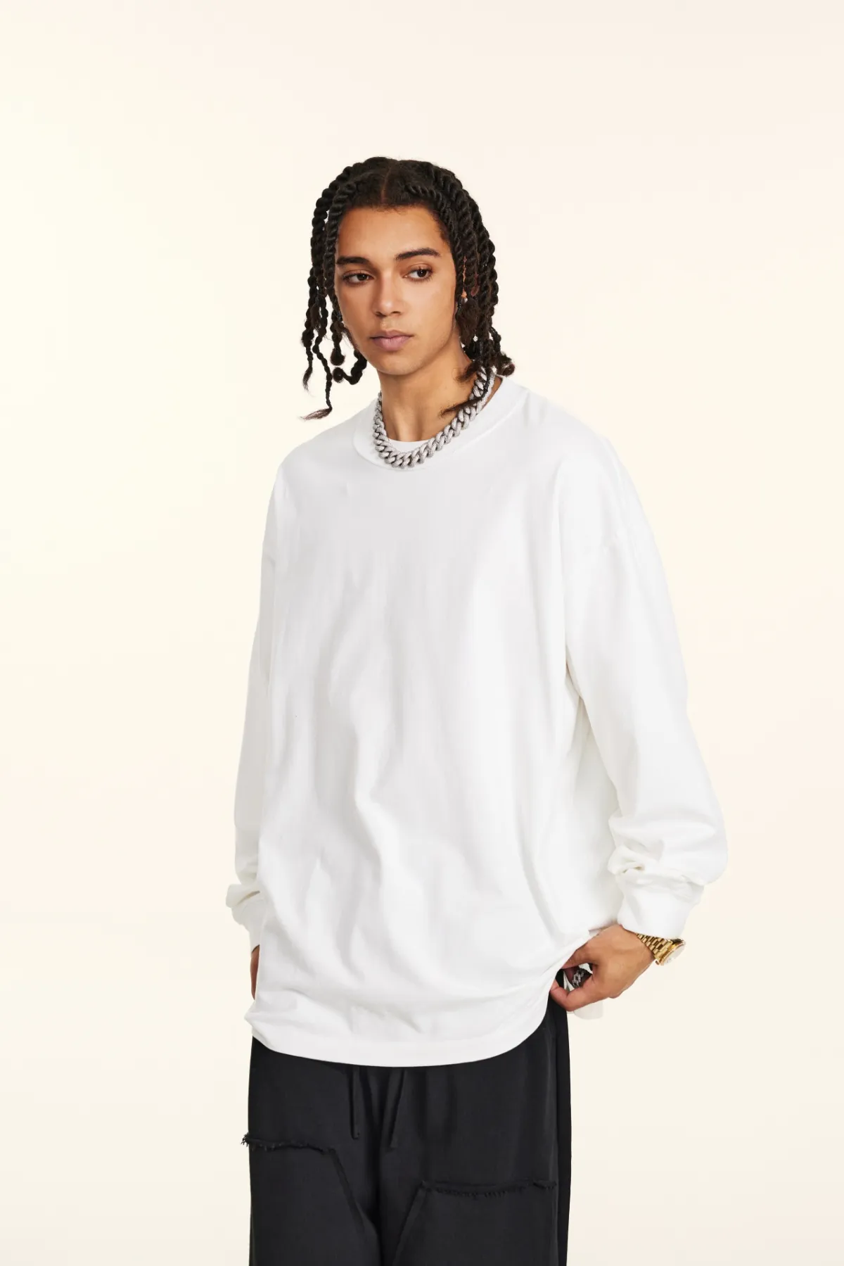 Unisex Long Sleeve Crew Shirt - Thumbnail Image