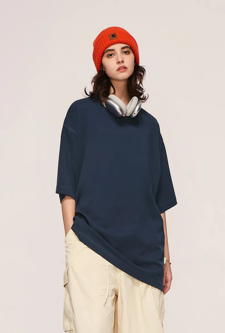 relaxed women's crew neck tshirt - thumbnail image