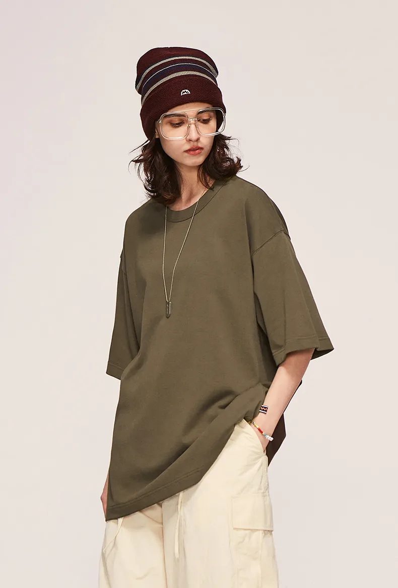 relaxed women's crew neck tshirt - thumbnail image