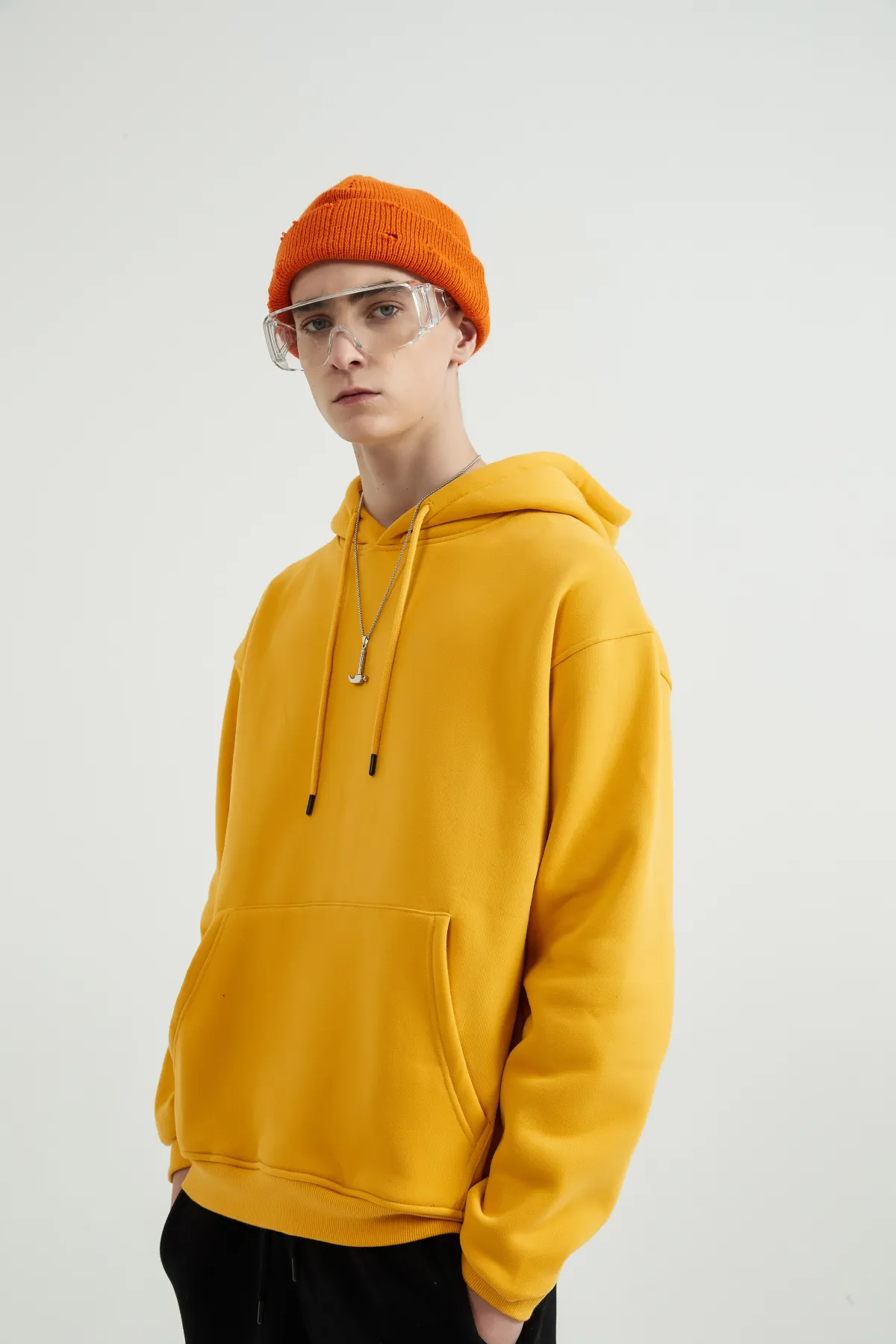 premium colorful fleece hoodie - Thumbnail Image