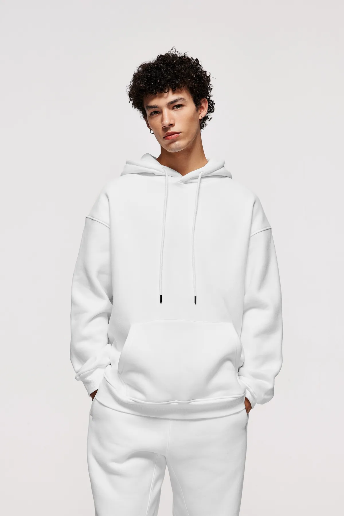 men’s classic fit fleece hoodie - Thumbnail Image