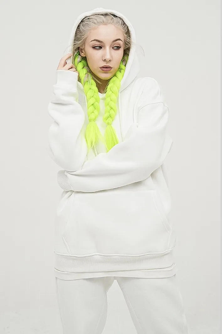 classic fit fleece hoodie - Thumbnail Image