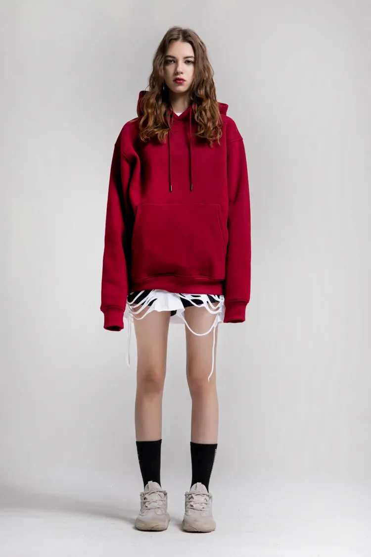 premium colorful fleece hoodie - Thumbnail Image