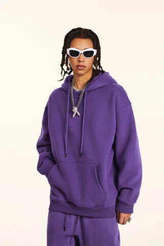 premium colorful fleece hoodie - Thumbnail Image