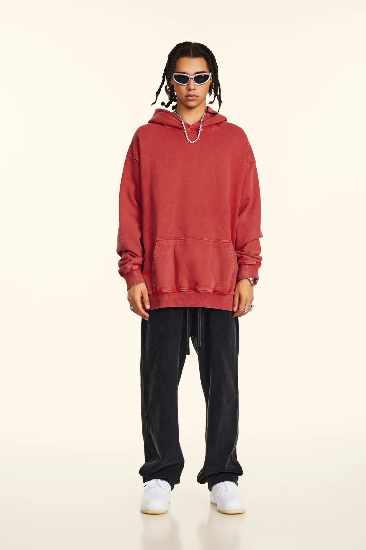 Unisex Trendy Streetwear Hoodie - Thumbnail Image