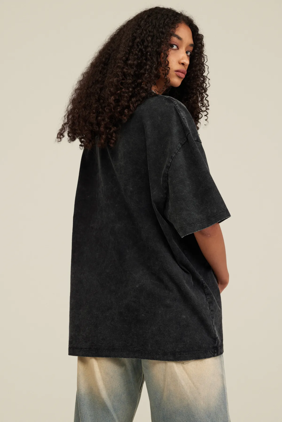Women’s Vintage Soft Cotton Long T-Shirt - Thumbnail Image