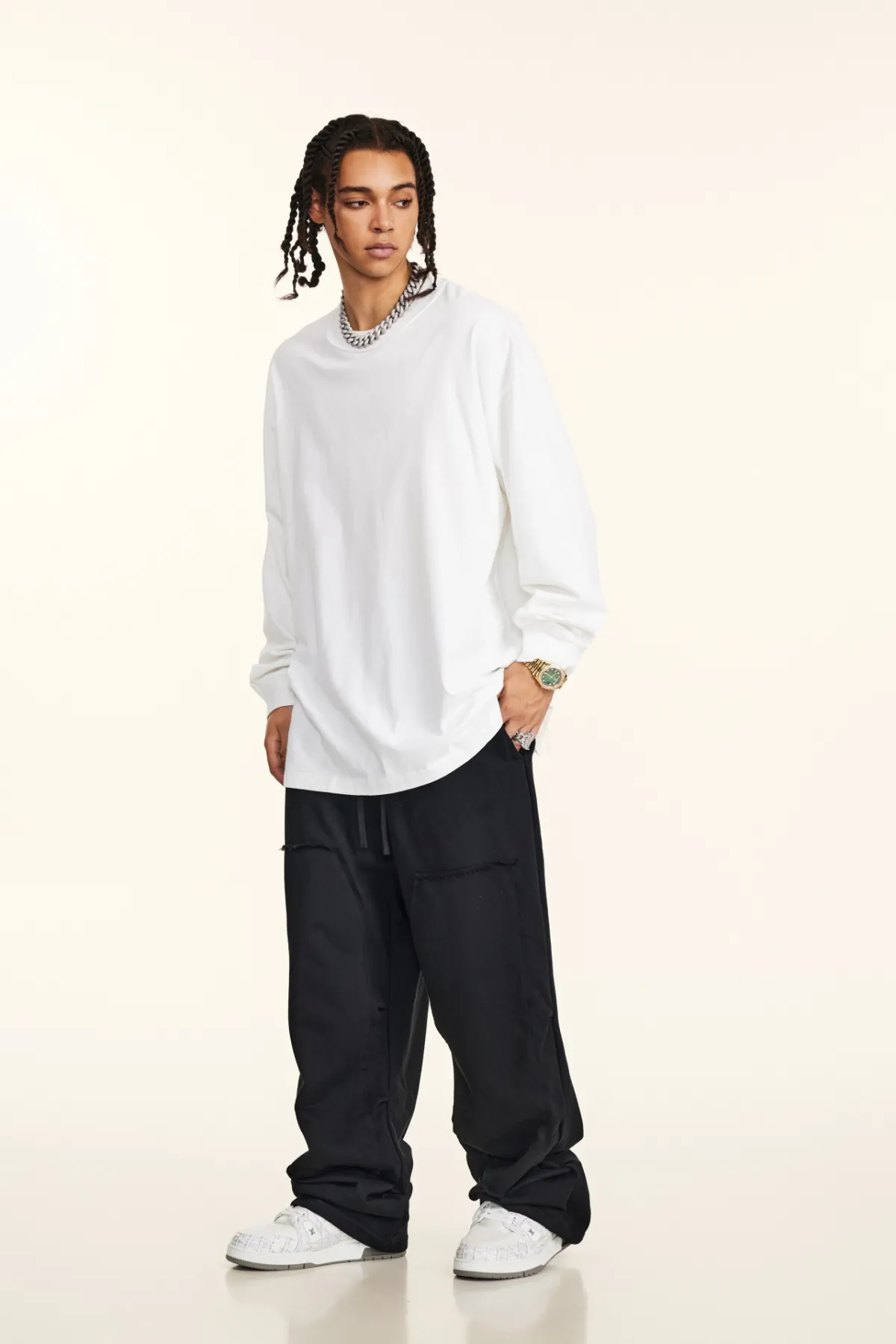 Unisex Long Sleeve Crew Shirt - Thumbnail Image