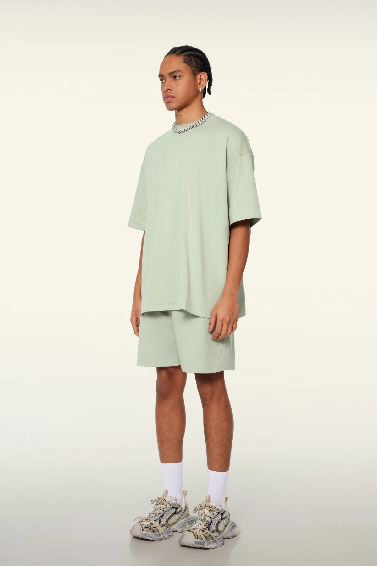 Unisex Classic Long Crew Neck T Shirt - Thumbnail Image