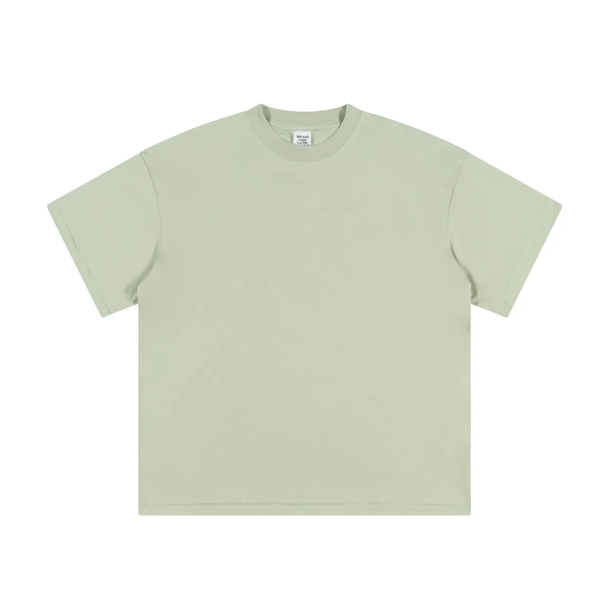 Unisex Classic Long Crew Neck T Shirt - Thumbnail Image