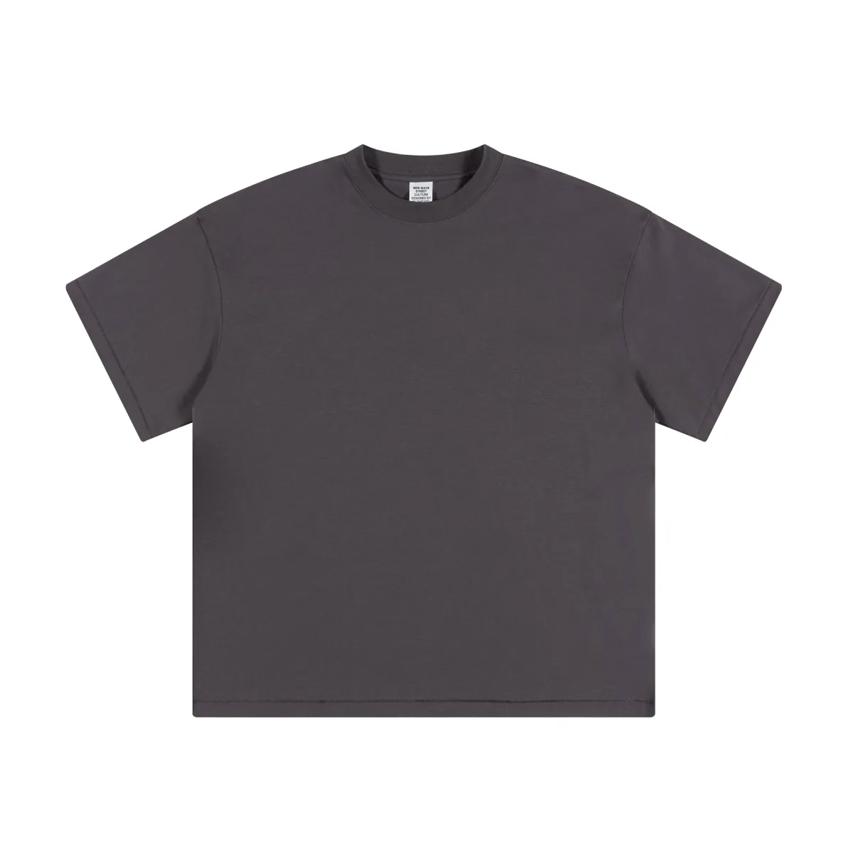 Unisex Classic Long Crew Neck T Shirt - Thumbnail Image