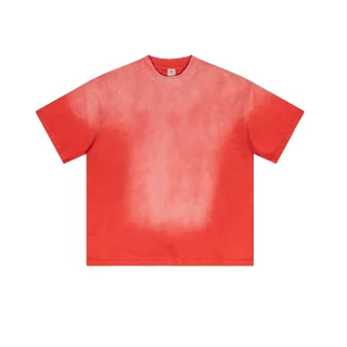 Unisex Boxy Tie-dyed T-shirt - Thumbnail Image