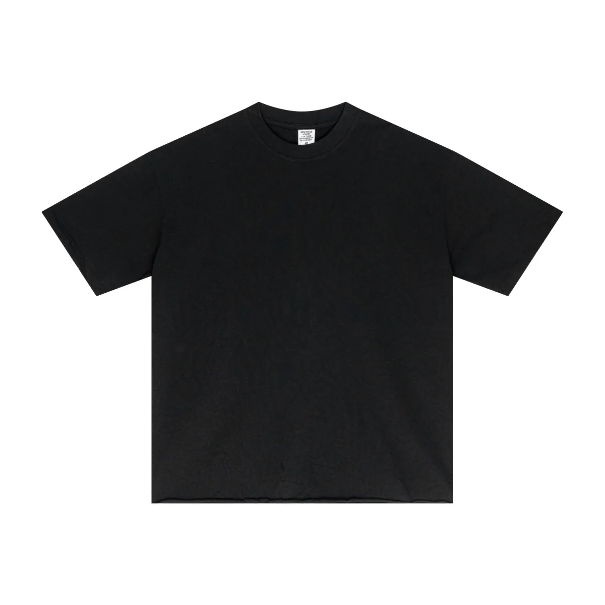  Men’s Double-Yarn Plain Weave Tee