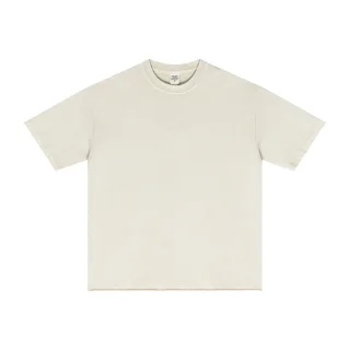  Men’s Double-Yarn Plain Weave Tee