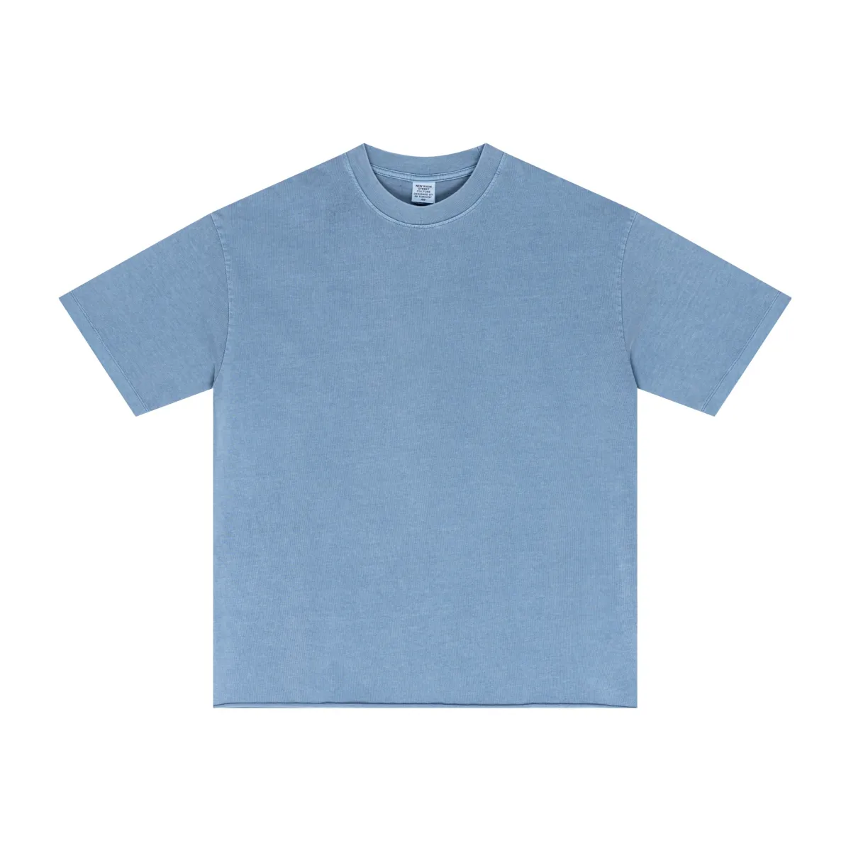  Men’s Double-Yarn Plain Weave Tee